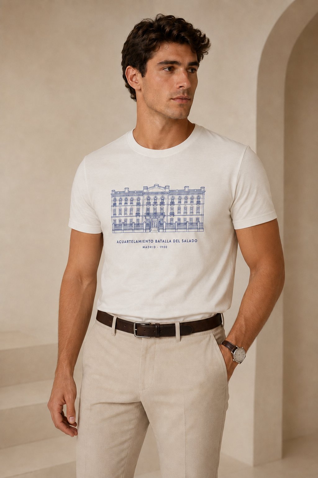Camiseta Guardia Civil Acuartelamiento Batalla del Salado – Madrid - imagen 1