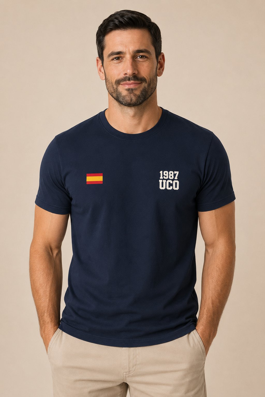 Camiseta UCO Guardia Civil 1987 Minimal – Navy - imagen 1