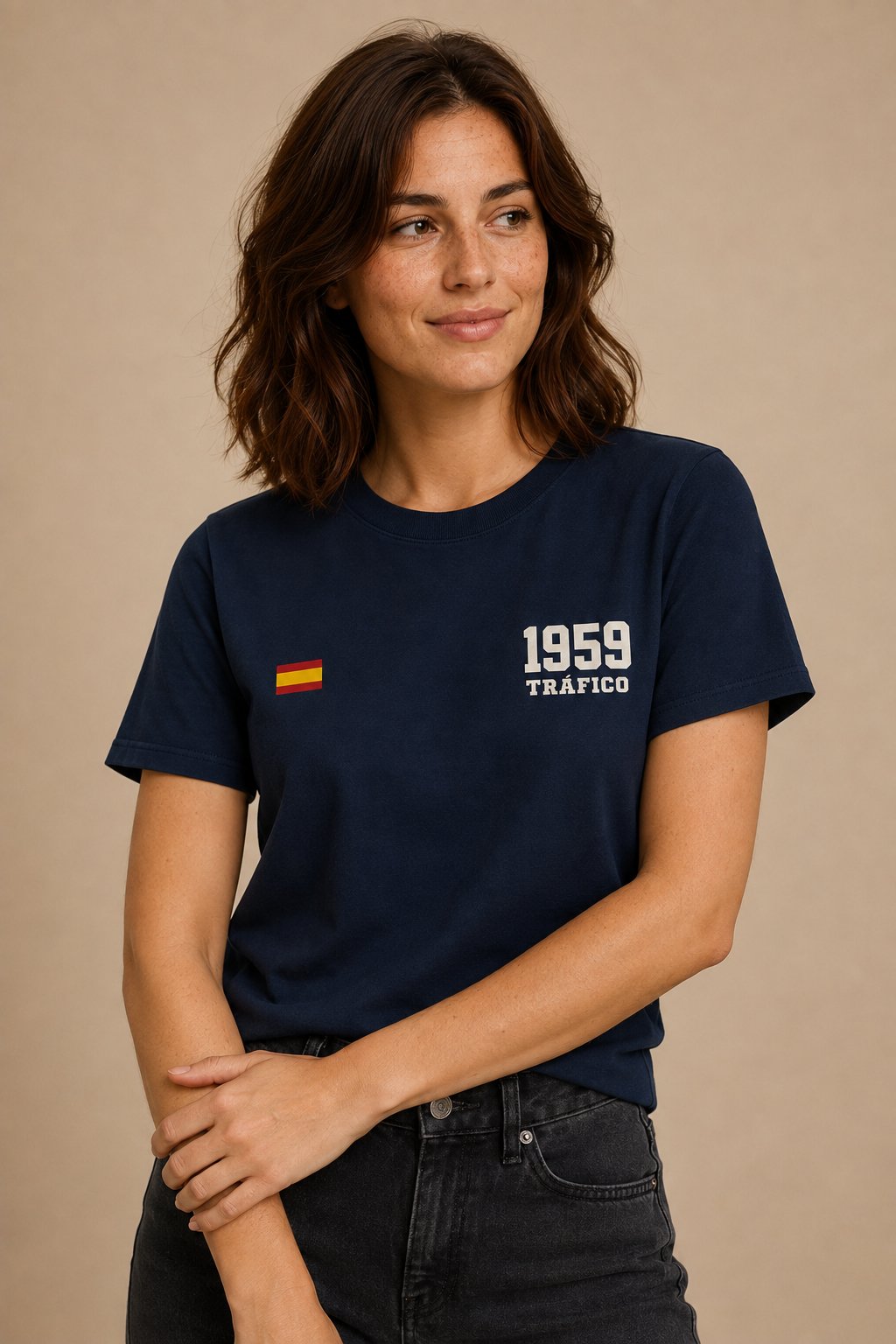 Camiseta Guardia Civil Tráfico 1959 – Navy - imagen 1