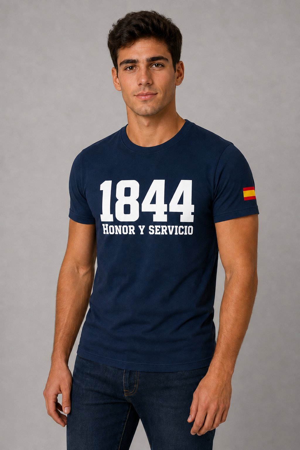 Camiseta Guardia Civil 1844 Honor y Servicio – Navy - imagen 1