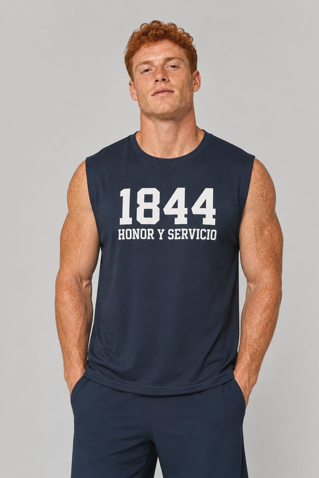 Camiseta Técnica Sin Mangas Guardia Civil 1844 · Navy - imagen 1