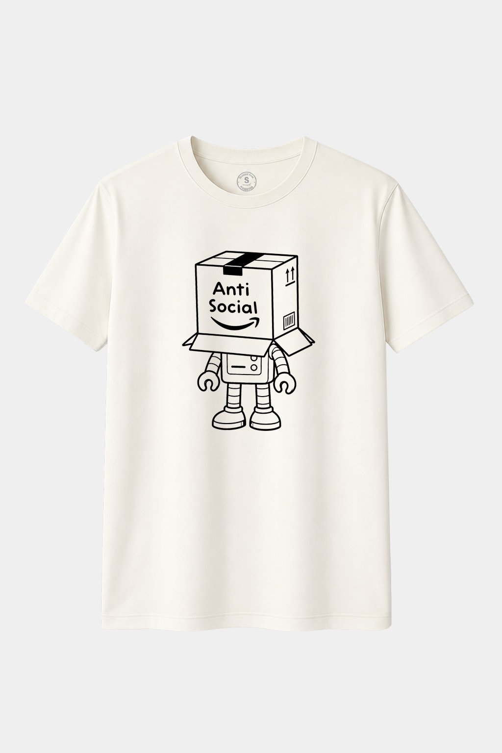 Camiseta Anti Social Robot – Modo Social Desactivado - imagen 1