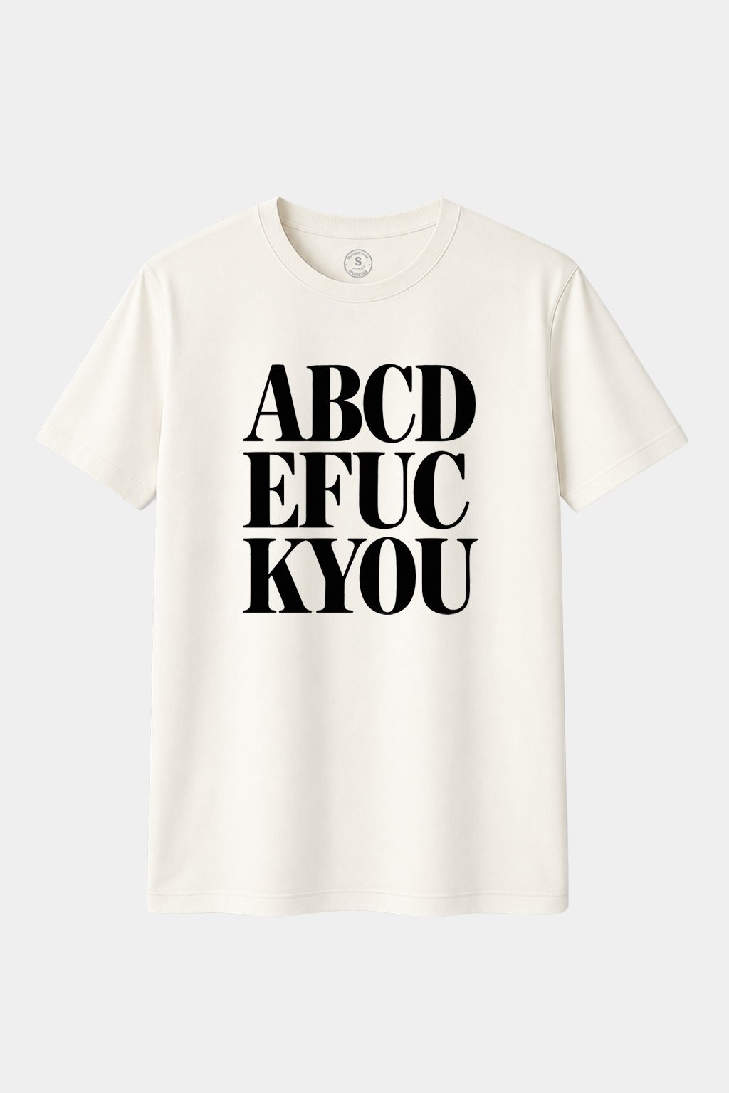 Camiseta ABCDEFUCKYOU – El abecedario de los que no se callan - imagen 1