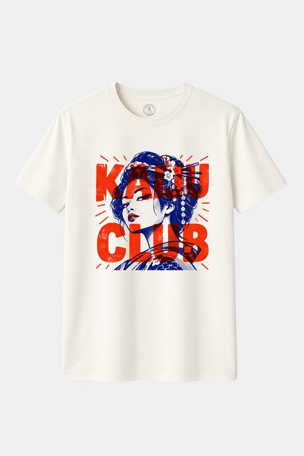 Camiseta Kaiju Club – Oiran Spirit | Belleza y Arte Japonés - imagen 1