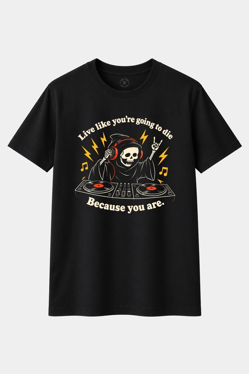 Camiseta Death DJ – Halloween Social Club - imagen 1