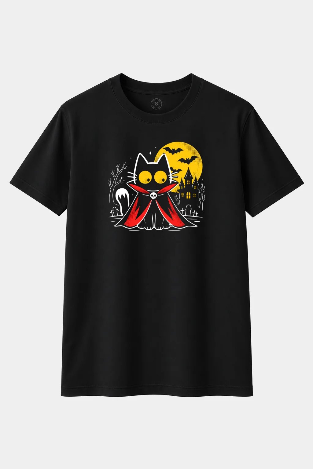 Camiseta Gato Vampiro – Conde Miau - imagen 1
