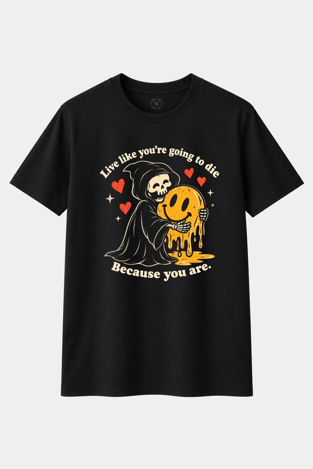 Camiseta Death & Smile – Halloween Social Club - imagen 1