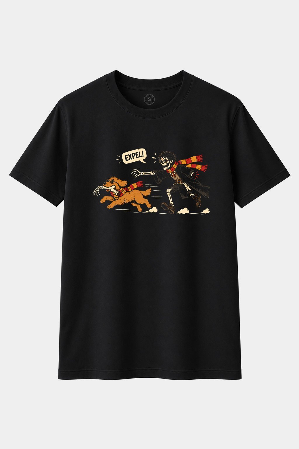 Camiseta Expel! Magic Dog – Parodia Mágica - imagen 1