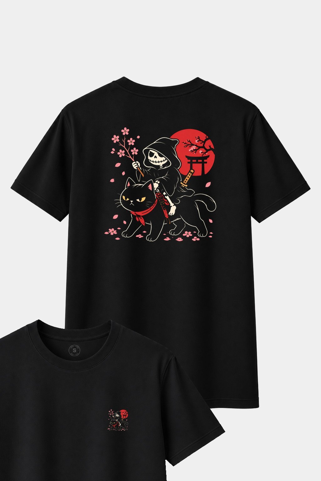 Shinigami Cat – Sakura Night - imagen 1