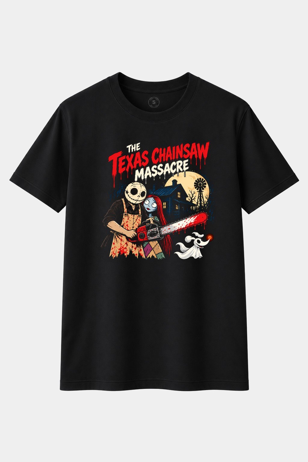 Camiseta The Texas Chainsaw Massacre – Pesadilla antes de Navidad - imagen 1