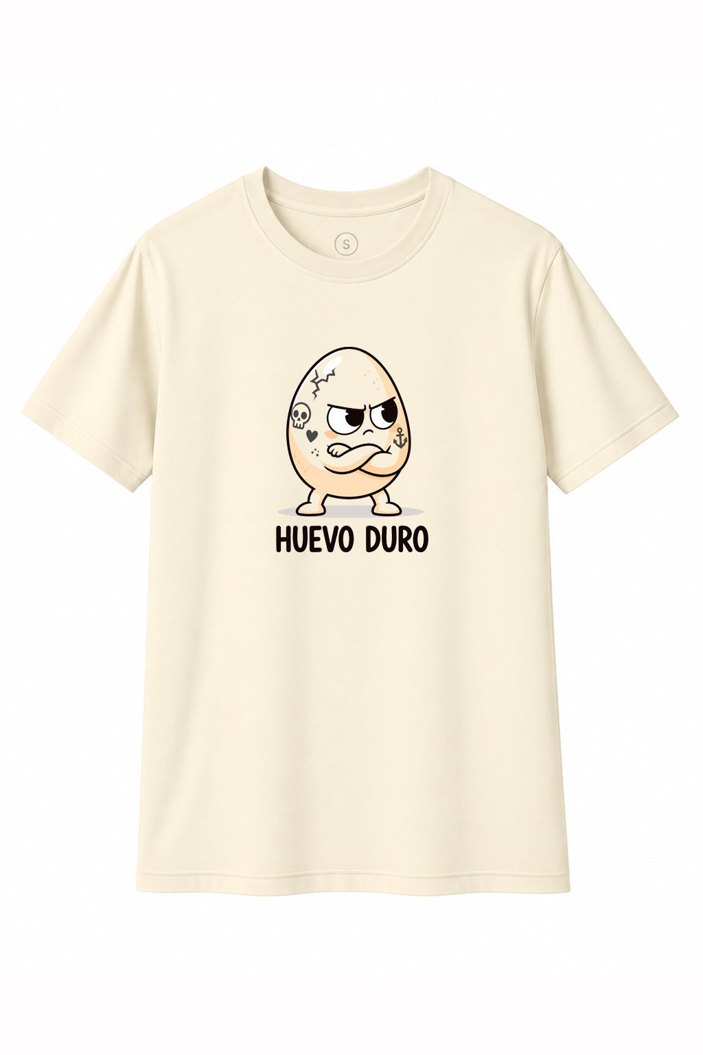 Camiseta Huevo Duro Tattoo – MALDICHOS - imagen 1
