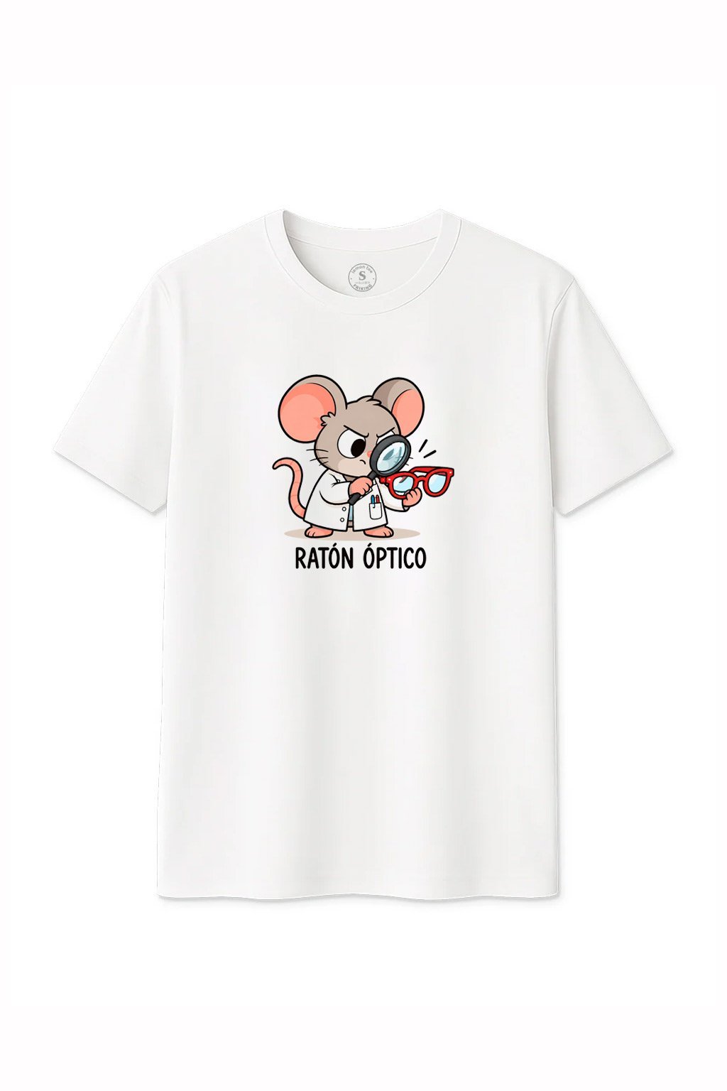 Camiseta Ratón Óptico – Humor Gráfico - imagen 1