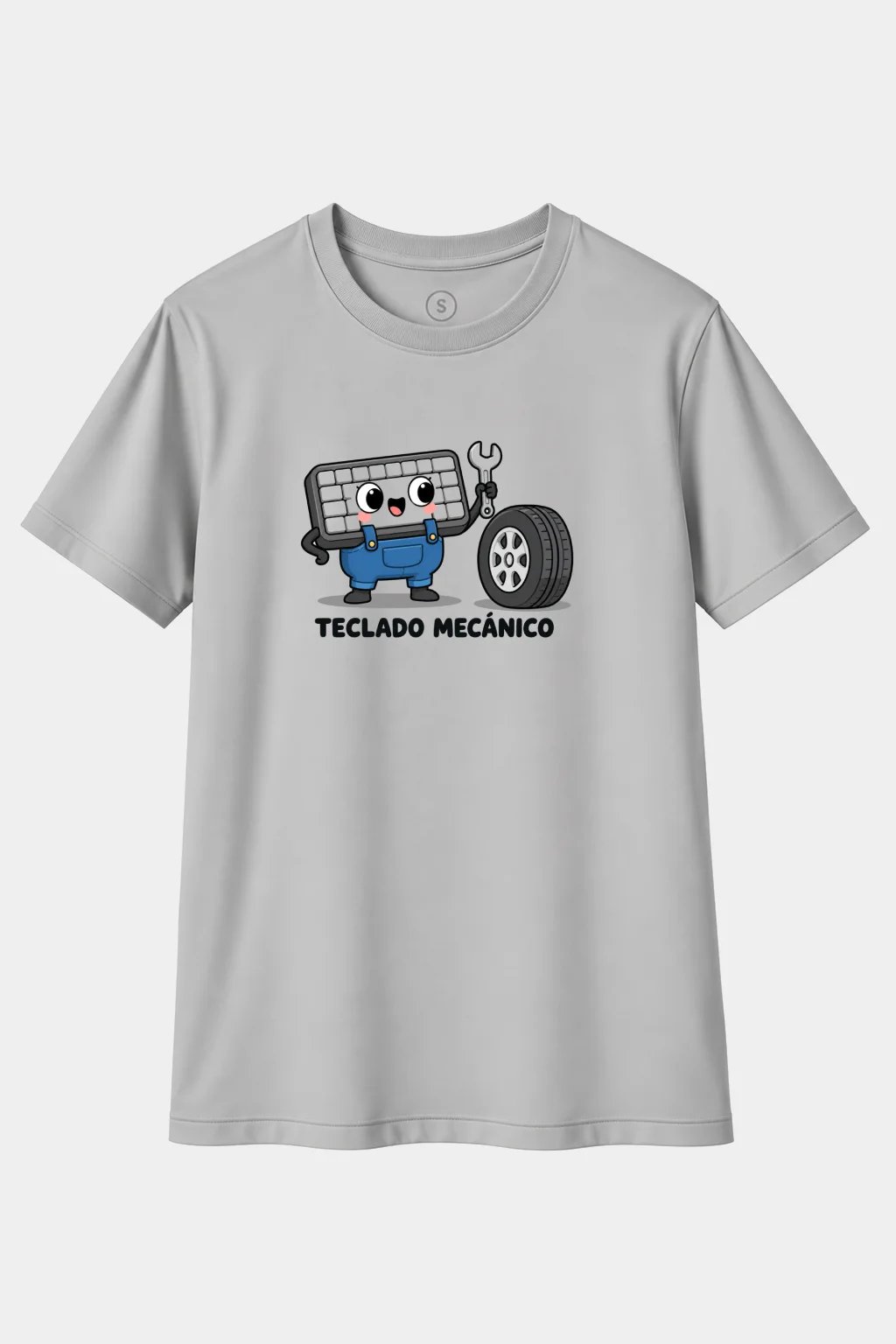 Camiseta Teclado Mecánico – Diseño Friki para Amantes de la Informática - imagen 1