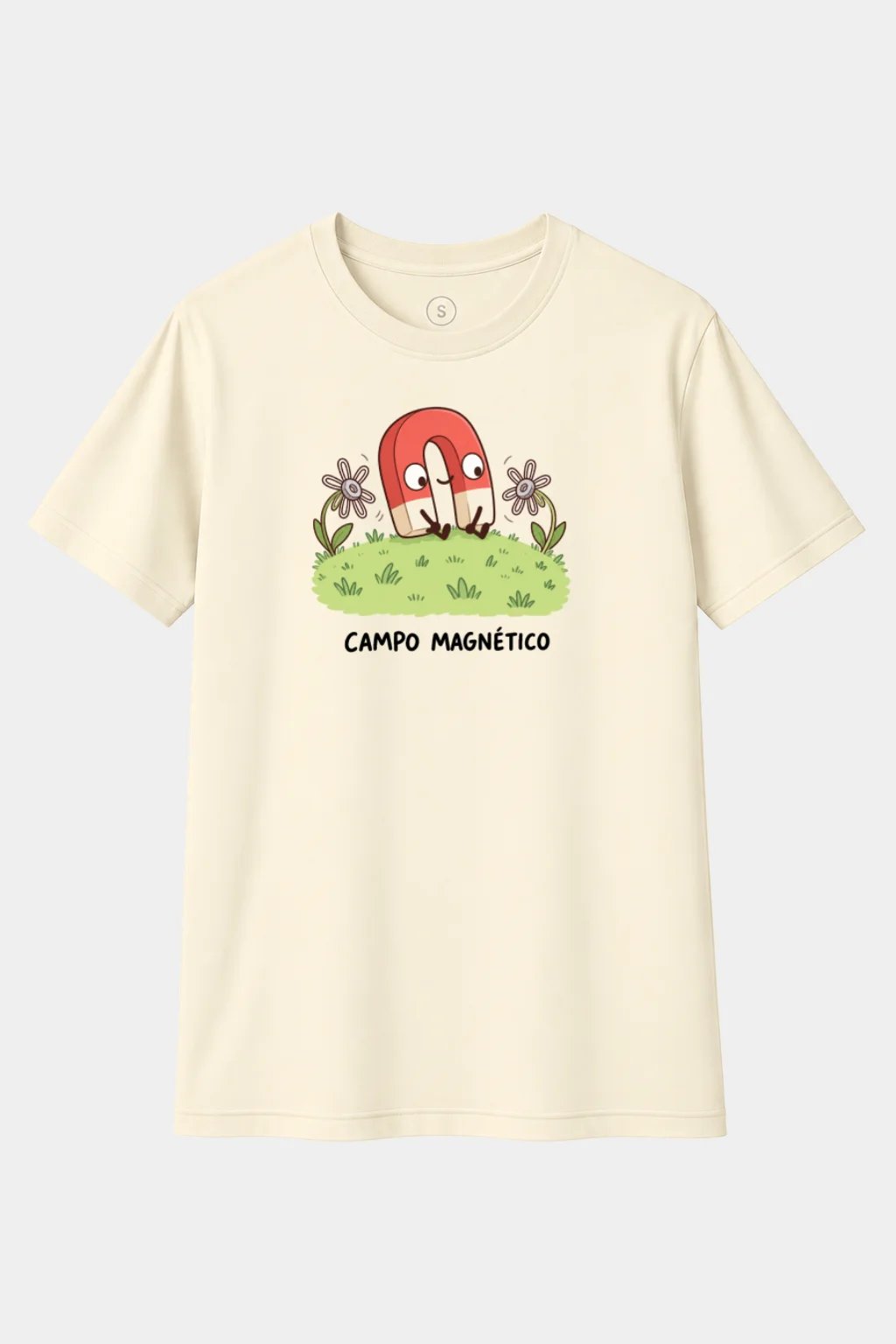 Camiseta Campo Magnético – Humor Científico y Física - imagen 1