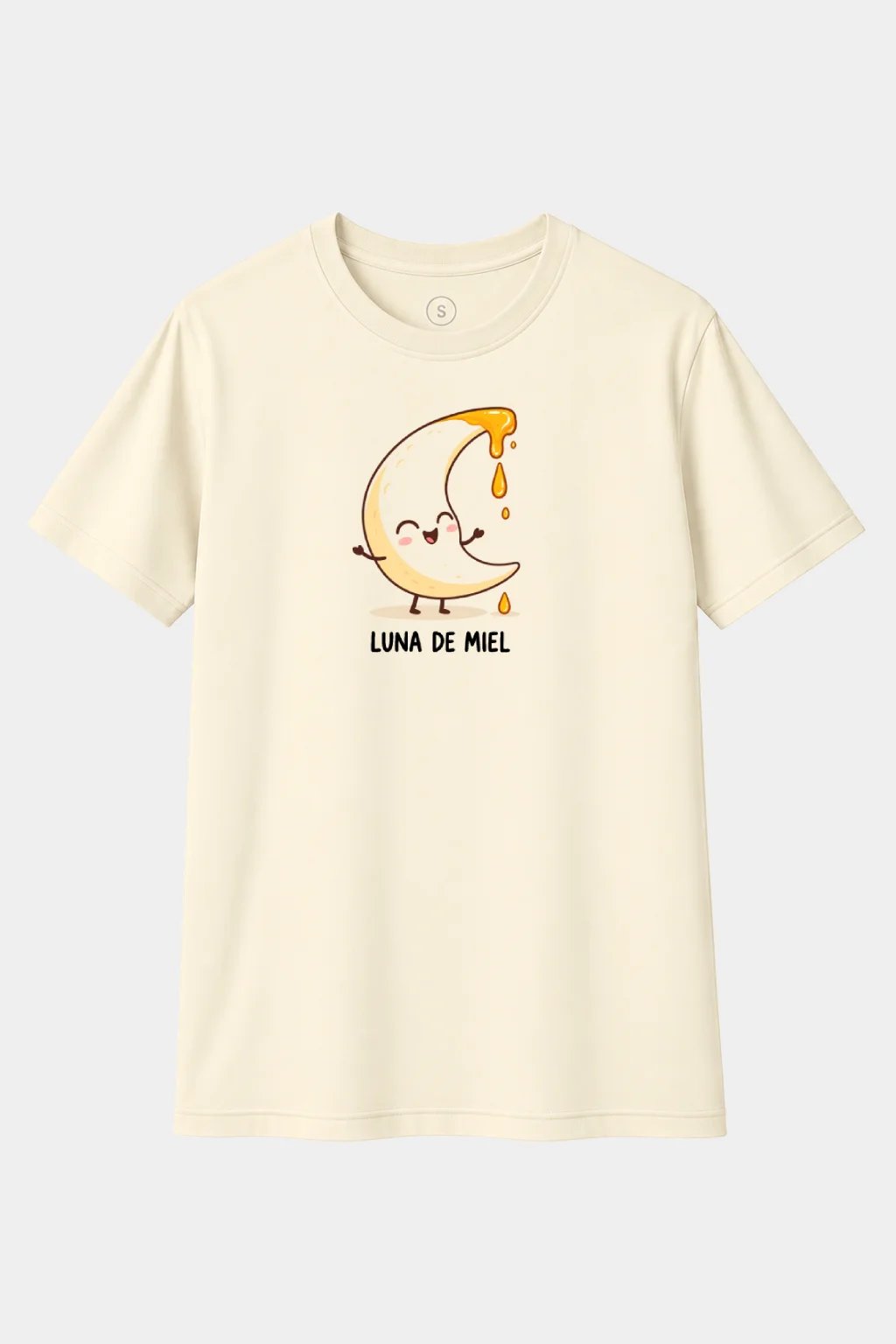 Camiseta Luna de Miel – Juego de Palabras Divertido y Original - imagen 1
