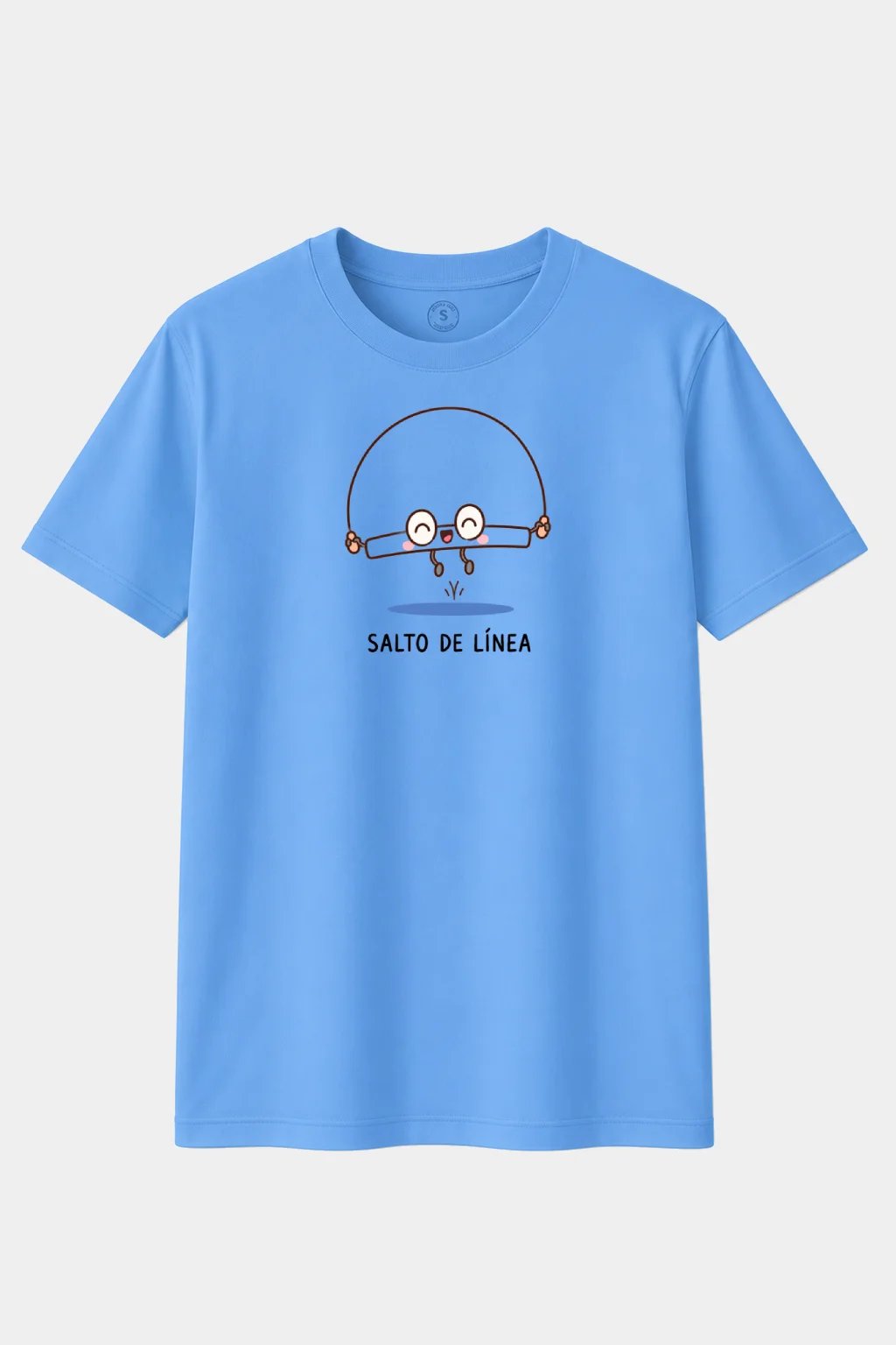 Camiseta Salto de Línea – Humor Divertido - imagen 1