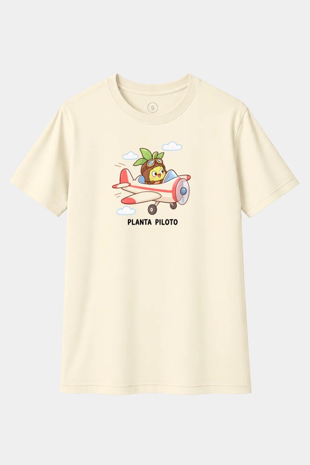 Camiseta Planta Piloto – Humor de Aviación y Plantas - imagen 1