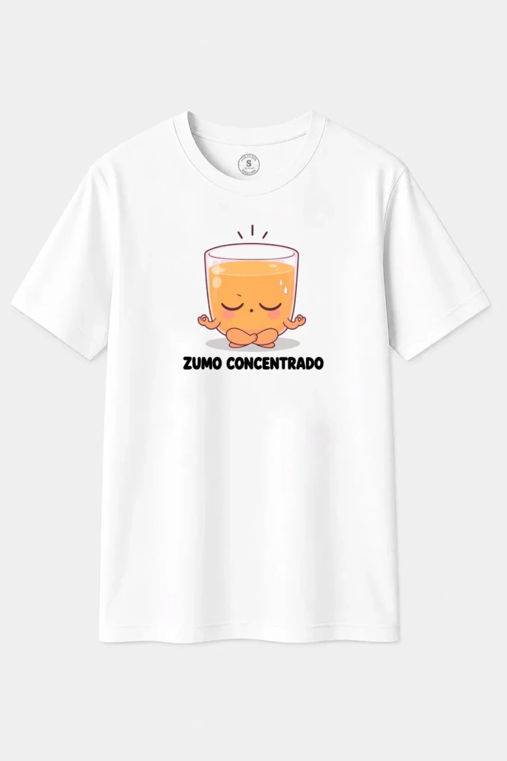 Camiseta Zumo Concentrado Zen – Humor, Meditación y Diseño Divertido - imagen 1