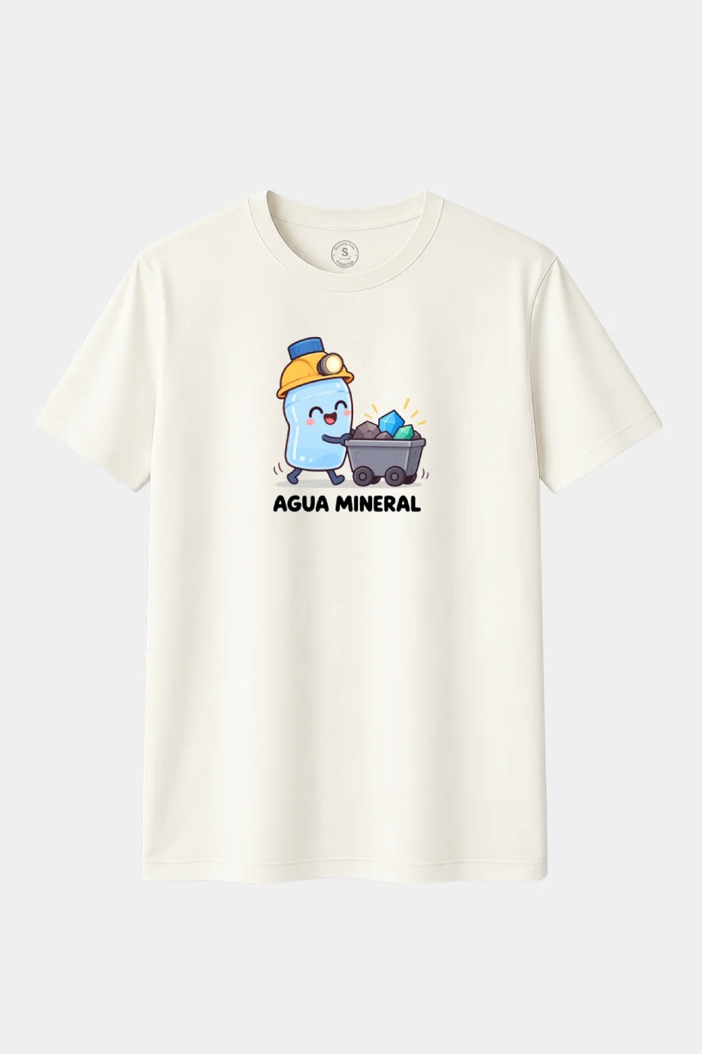 Camiseta Agua Mineral – Humor, Juegos de Palabras y Diseño Divertido - imagen 1