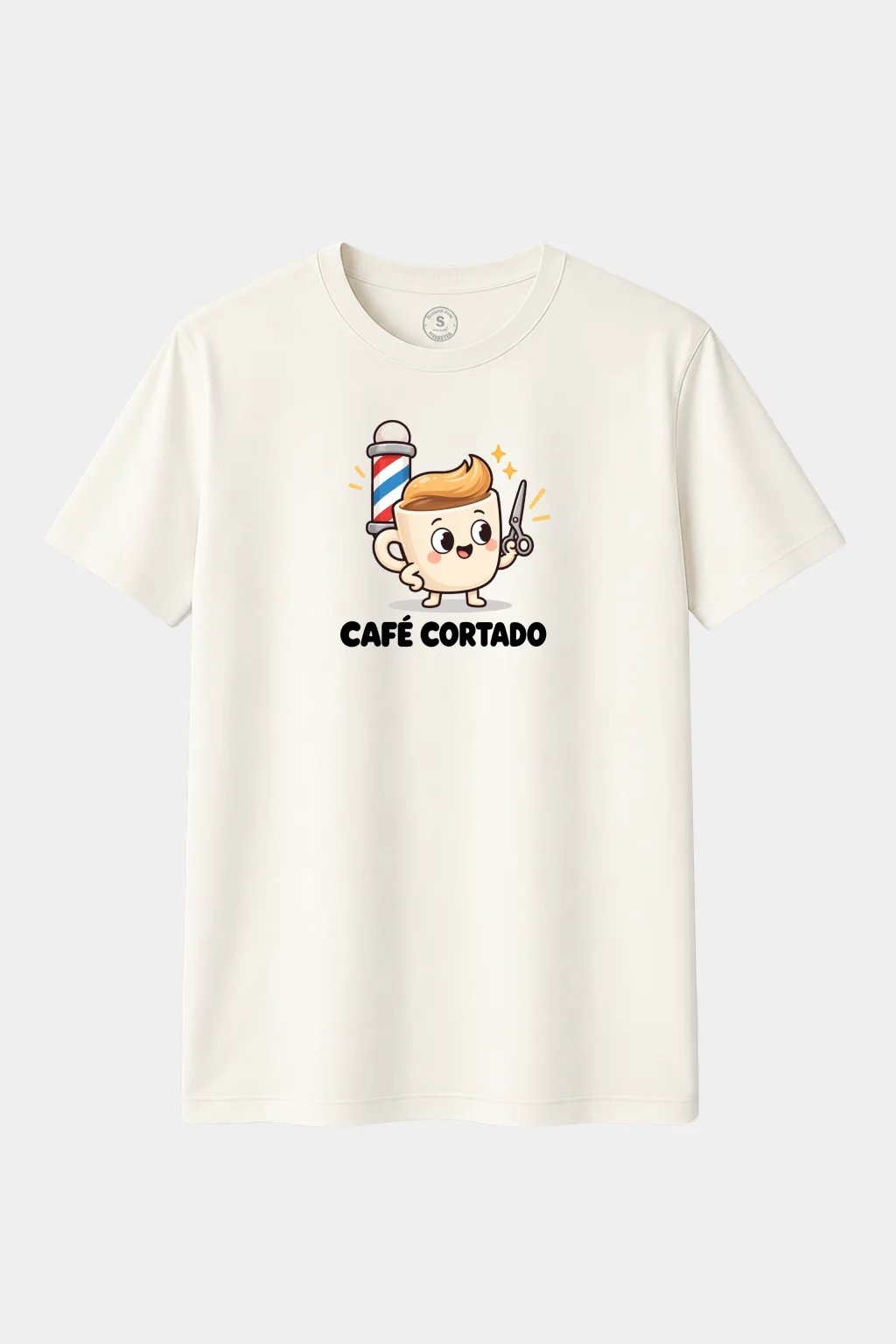 Camiseta Café Cortado – Humor, Juego de Palabras y Diseño Divertido - imagen 1