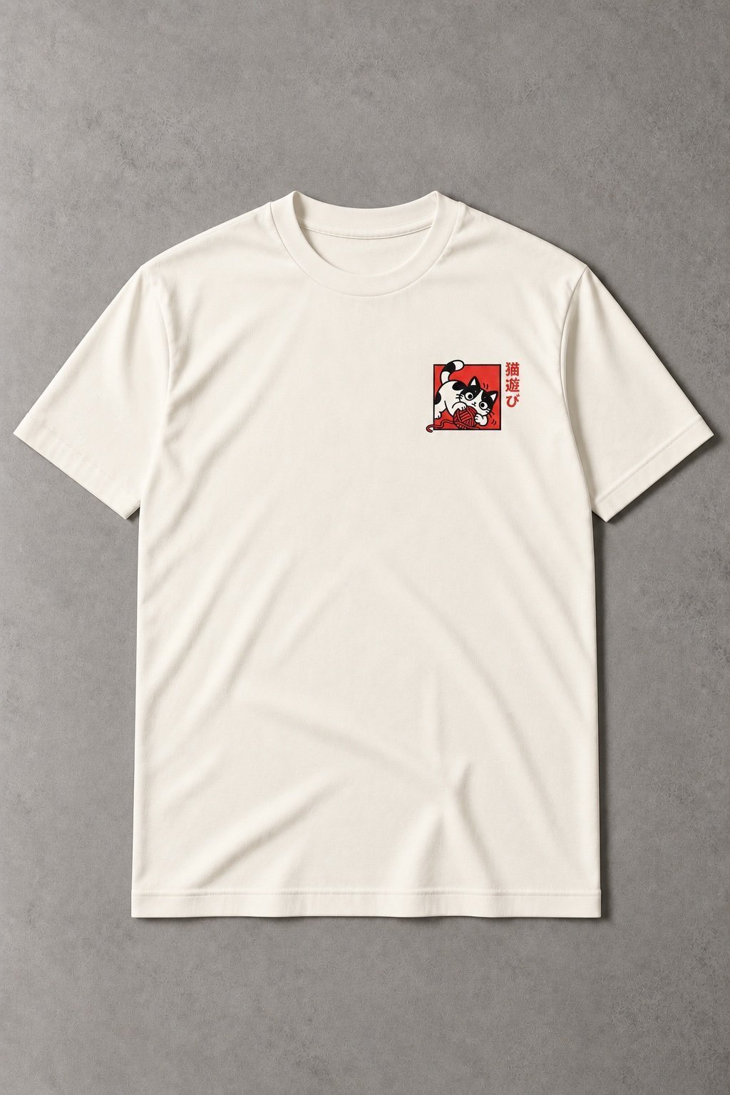 Camiseta Cat Playing - imagen 1