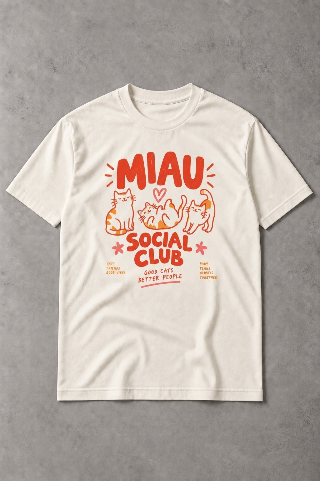 Camiseta Good Cats Social Club - imagen 1