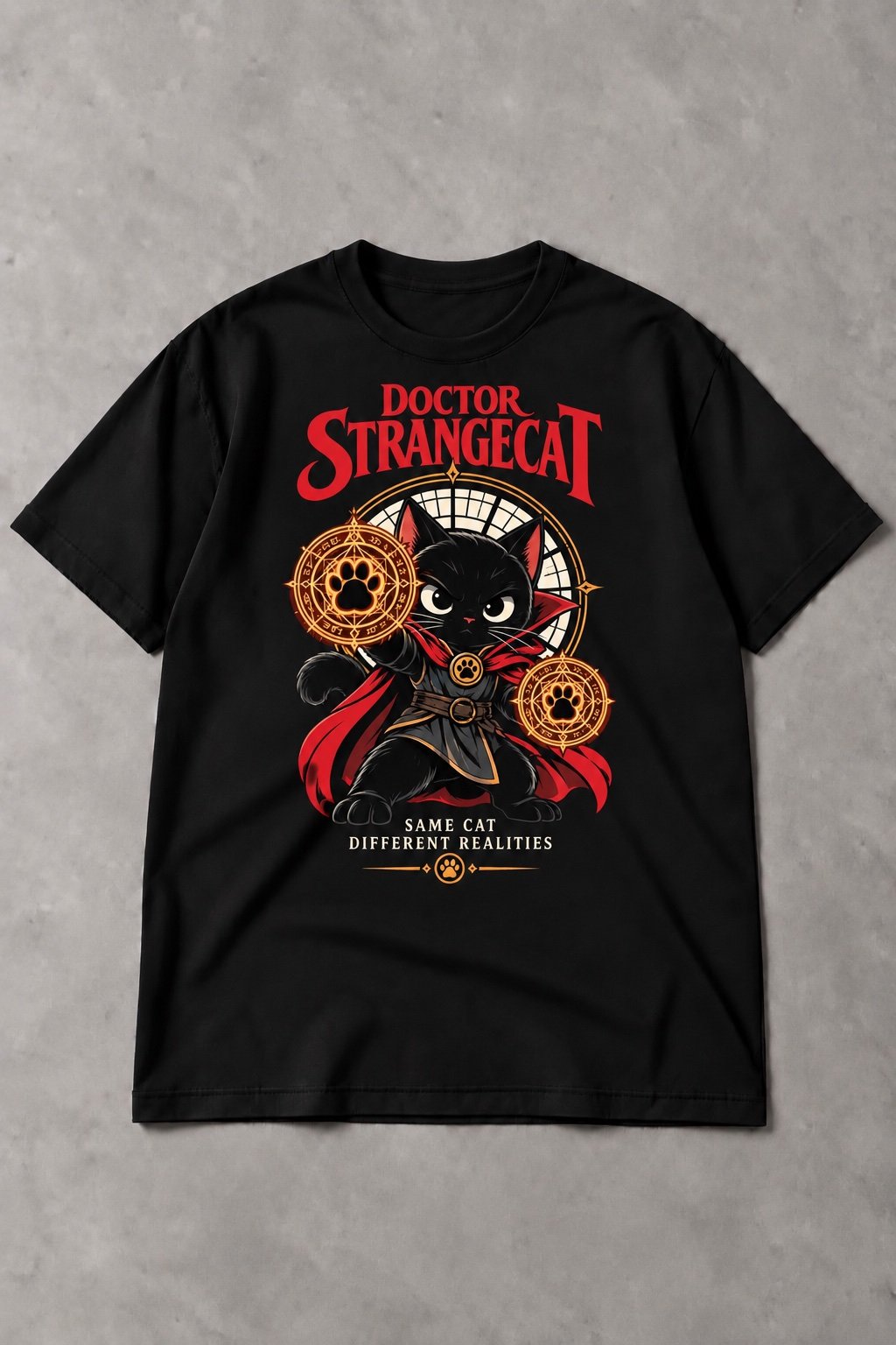 Camiseta de Gato Doctor Strangecat – Different Realities - imagen 1
