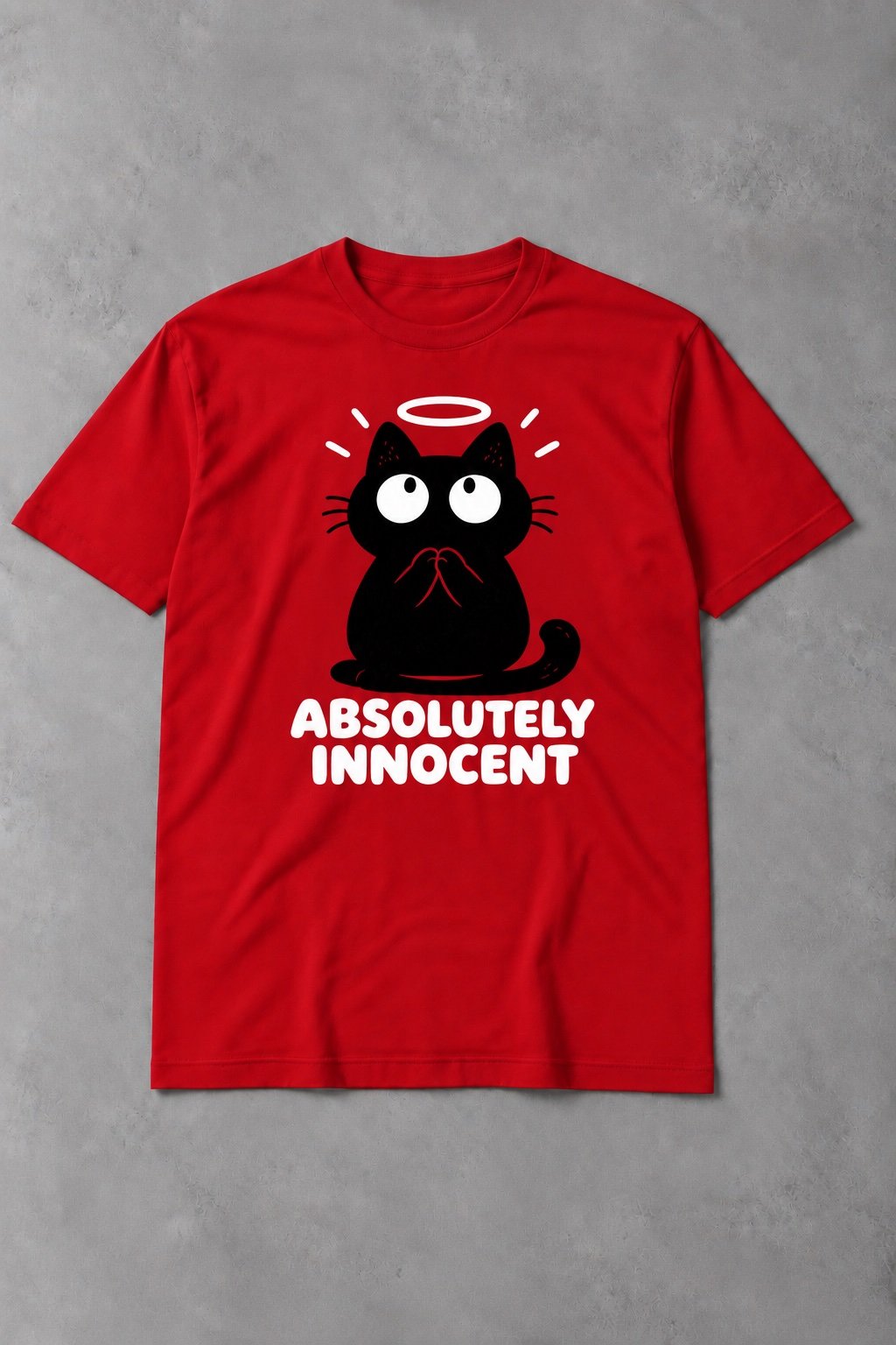 Camiseta de Gato Absolutely Innocent – Ángel Inocente - imagen 1