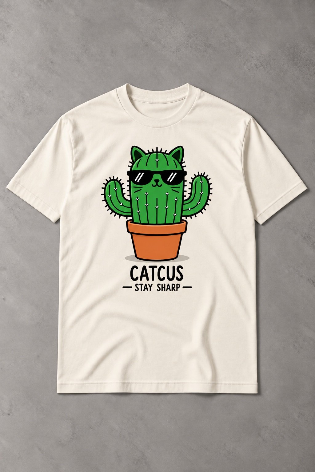 Camiseta de Gatos CATCUS – Stay Sharp - imagen 1