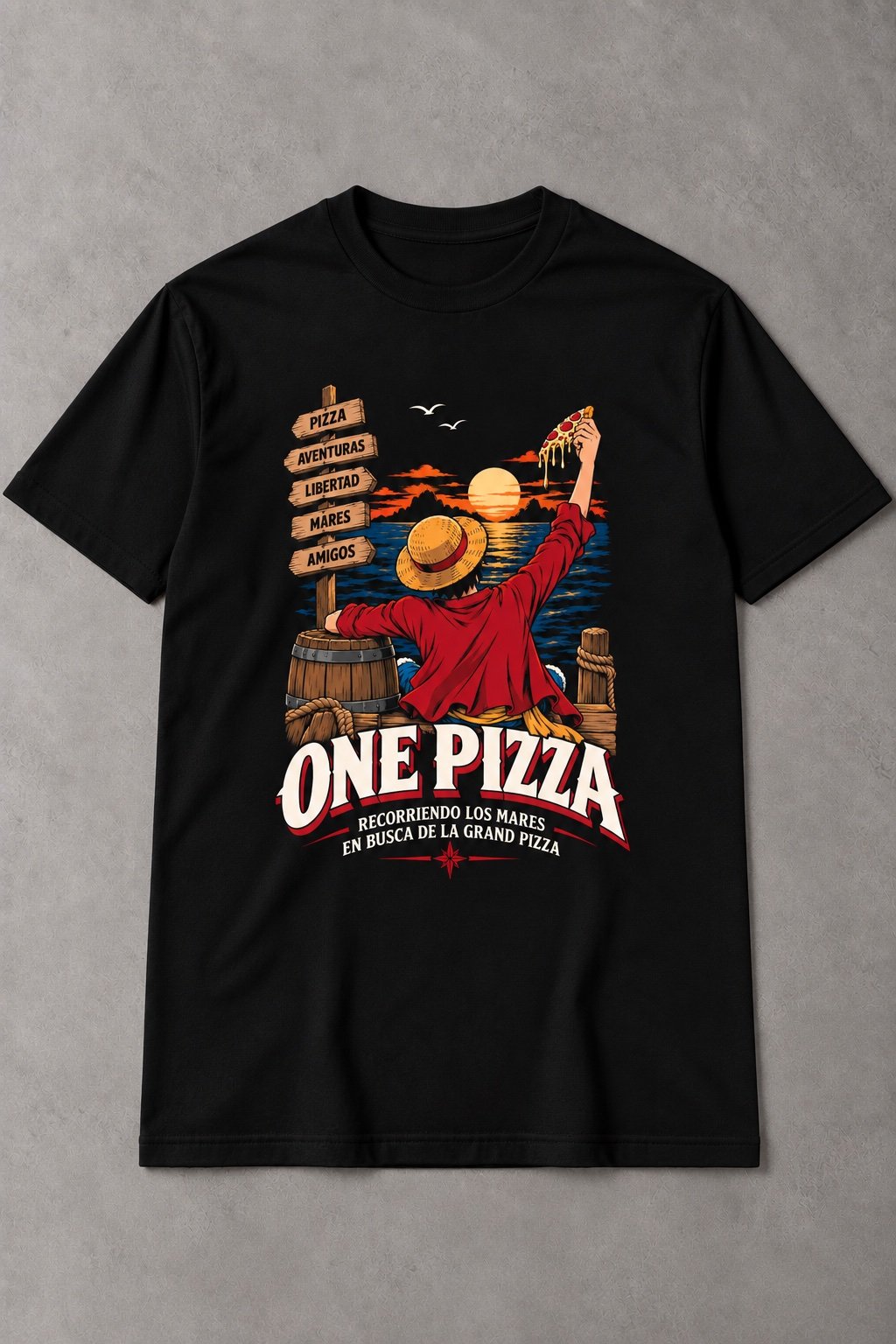 Camiseta One Pizza – En busca de la Grand Pizza - imagen 1